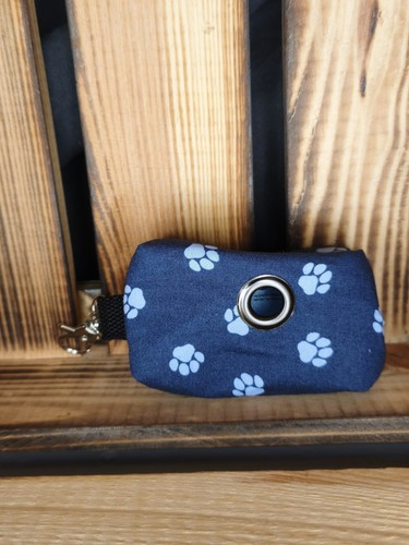 Kotbeutelspender blau mit - blau,