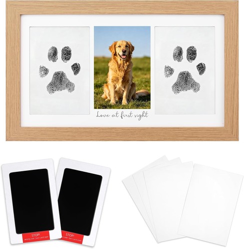 Pfotenabdruck set hund katze - pfotenabdruck,