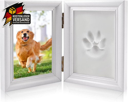 Pfotenabdruck set katze hund - set,