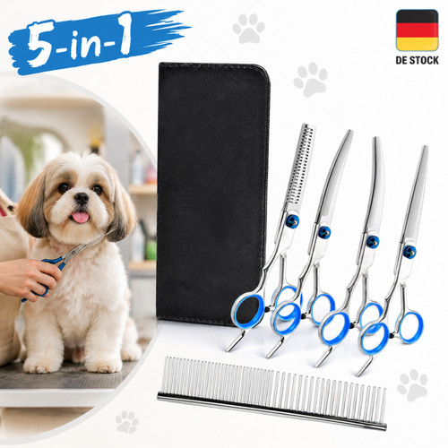 Edelstahl hundeschere set - edelstahl,